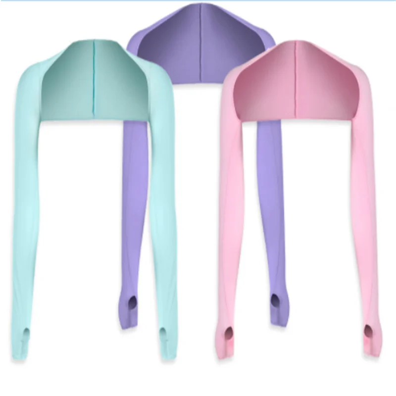 

Модный женский мягкий цельный с длинными рукавами, эластичный модал, теплый чехол на руку, болтающий хиджаб, топы, мусульманская одежда