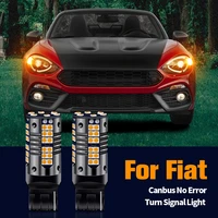 2pcs led turn signal light blub lamp canbus wy21w t20 7440a for fiat 124 spider 2016 2017