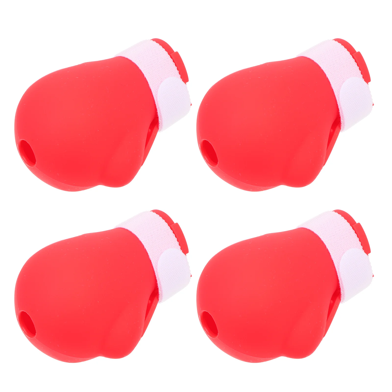 

4 шт., силиконовые ботинки с защитой от царапин