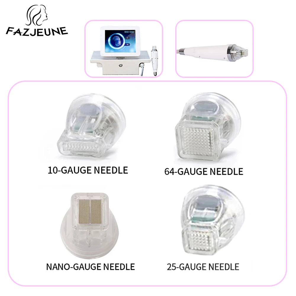 Disposable Replace Microneedle 10pin 25pin 64pin Nano Pin Tips for Fractional Micro Needle RF Skin Beauty Machine Anti Acne