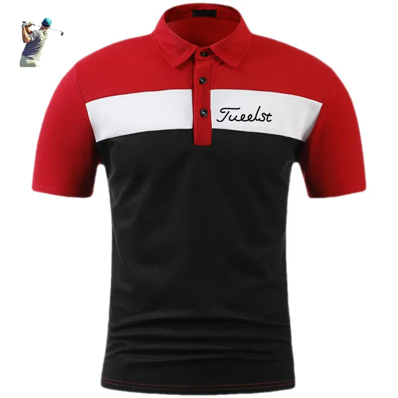 

Golf Shirts New Short Sleeve T-Shirt Golf Clothes Breathable Quick-Dry Training T-Shirt Outdoor Sportswear Shirt