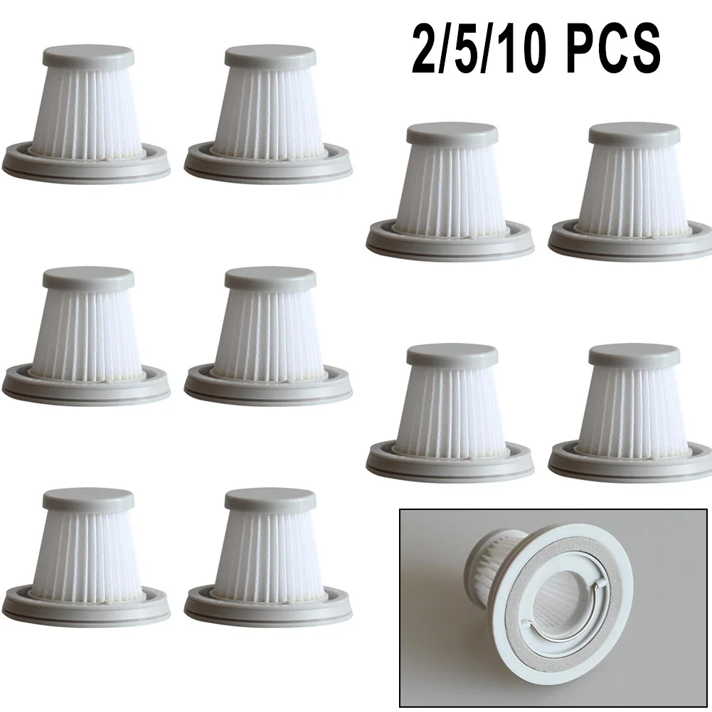 

2/5/10pcs Vacuum Cleaner Filter Replacement Hepa Parts For Xiaomi Mijia Handy Vacuum Cleaner SSXCQ01XY Spare Accessories