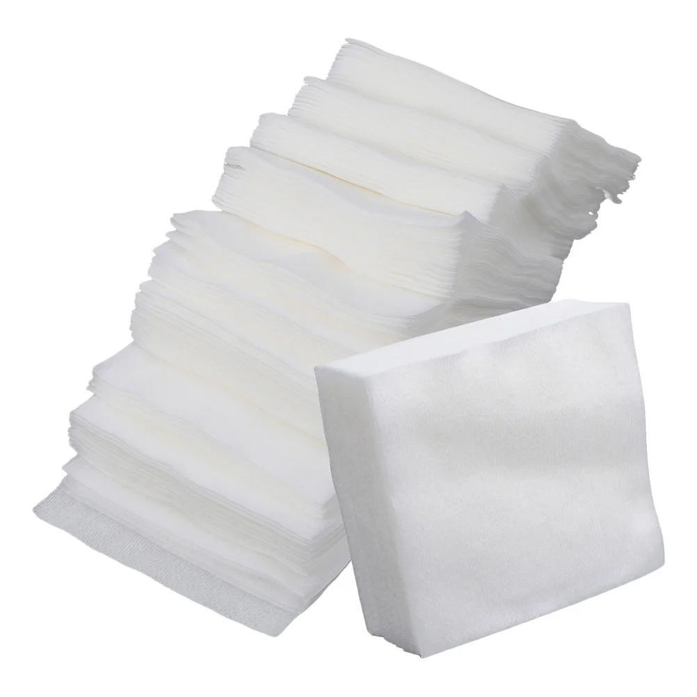 

Pads Facial Wipes Gauze Makeup Cotton Remover Pad Face Non Woven Nonwoven Dry Cleansing Cleaningsquare Sided Sponges Fabric