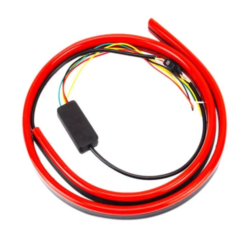 

100cm Car Styling High Rear Stop Lights With Turn Signal Running Light Unverisal Auto Brake LED Strips