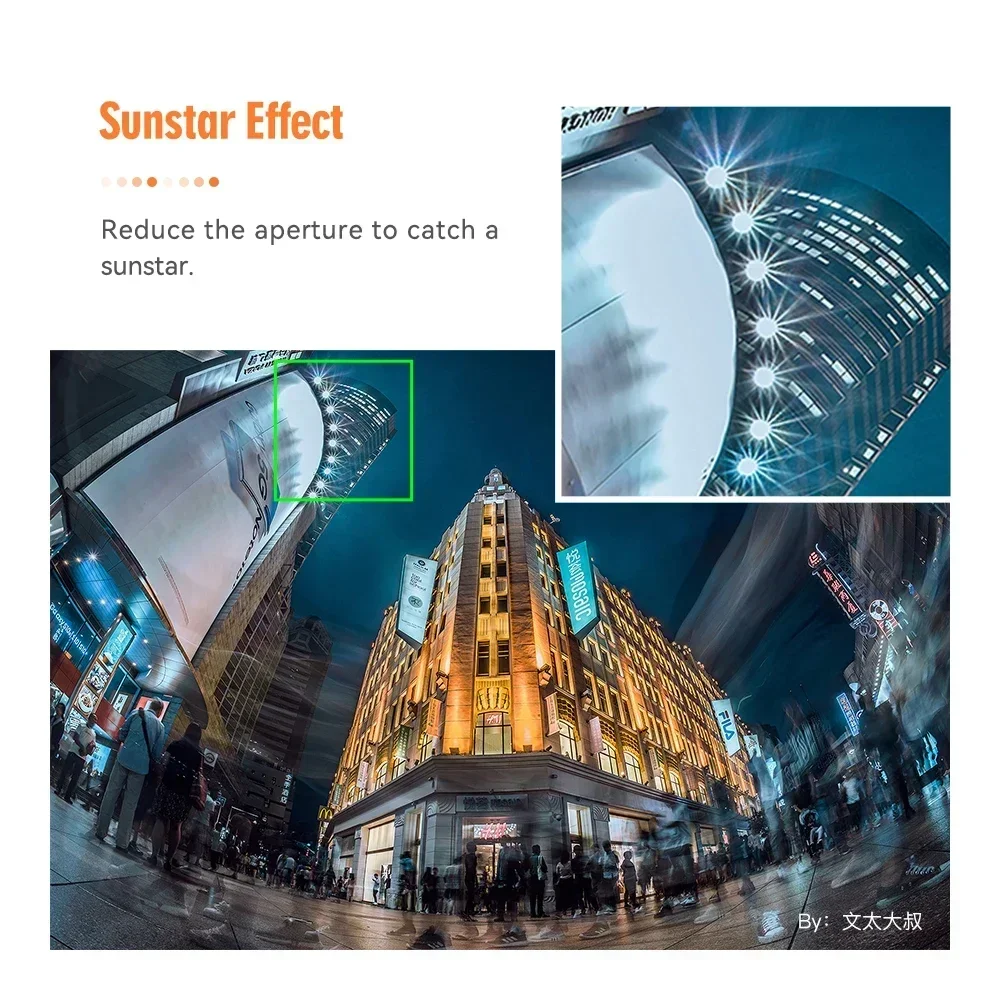 Полнокадровый широкоугольный объектив TTArtisan 11 мм F2.8 для беззеркальной камеры Sony