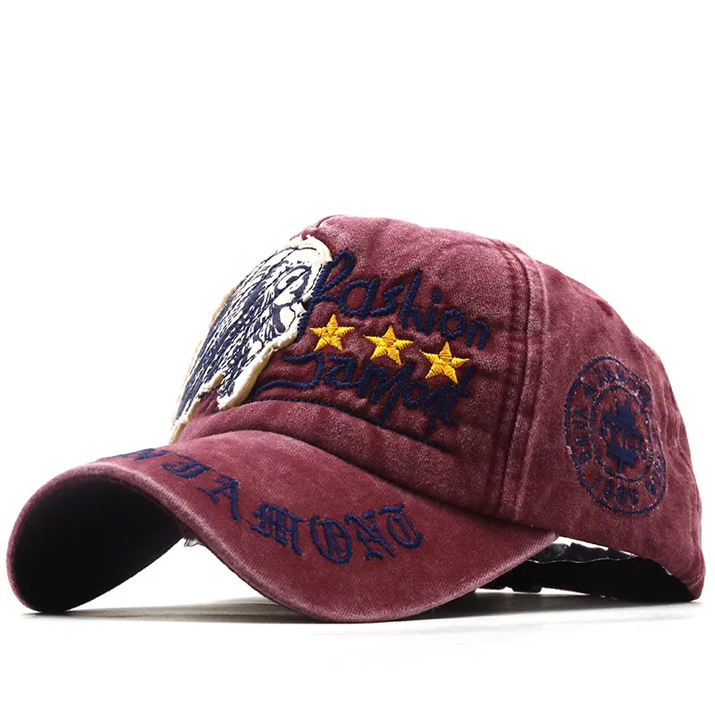 

Cotton Embroidery Antique Style Baseball Cap Men's Summer Vintage Sunhat Outdoor Casquette Snapback Hats for Women Dropshipping