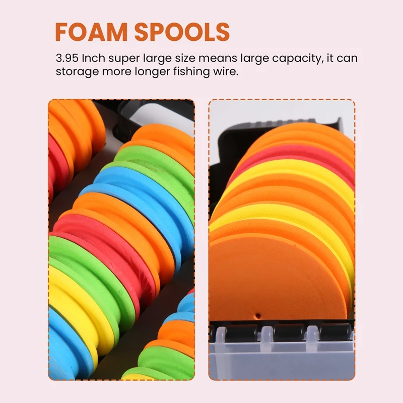 24 шт. органайзеры для Намотки лески из ЭВА