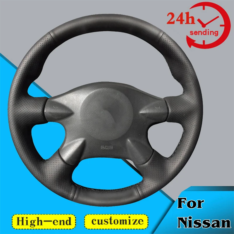 

Custom Car Steering Wheel Braid Cover 100% Fit For Nissan Almera (N16) X-Trail (T30) Primera (P12)Terrano 2 Pathfinder Paladin