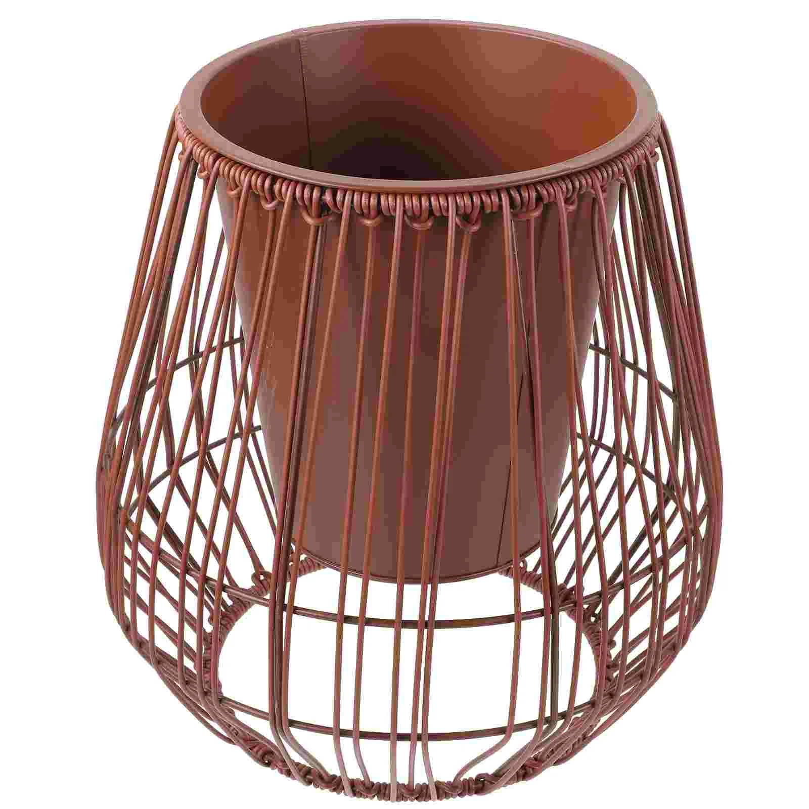 

Flower Buckets Retro Home Decor Flower Vases Vintage Metal Flower Pot Office Decore