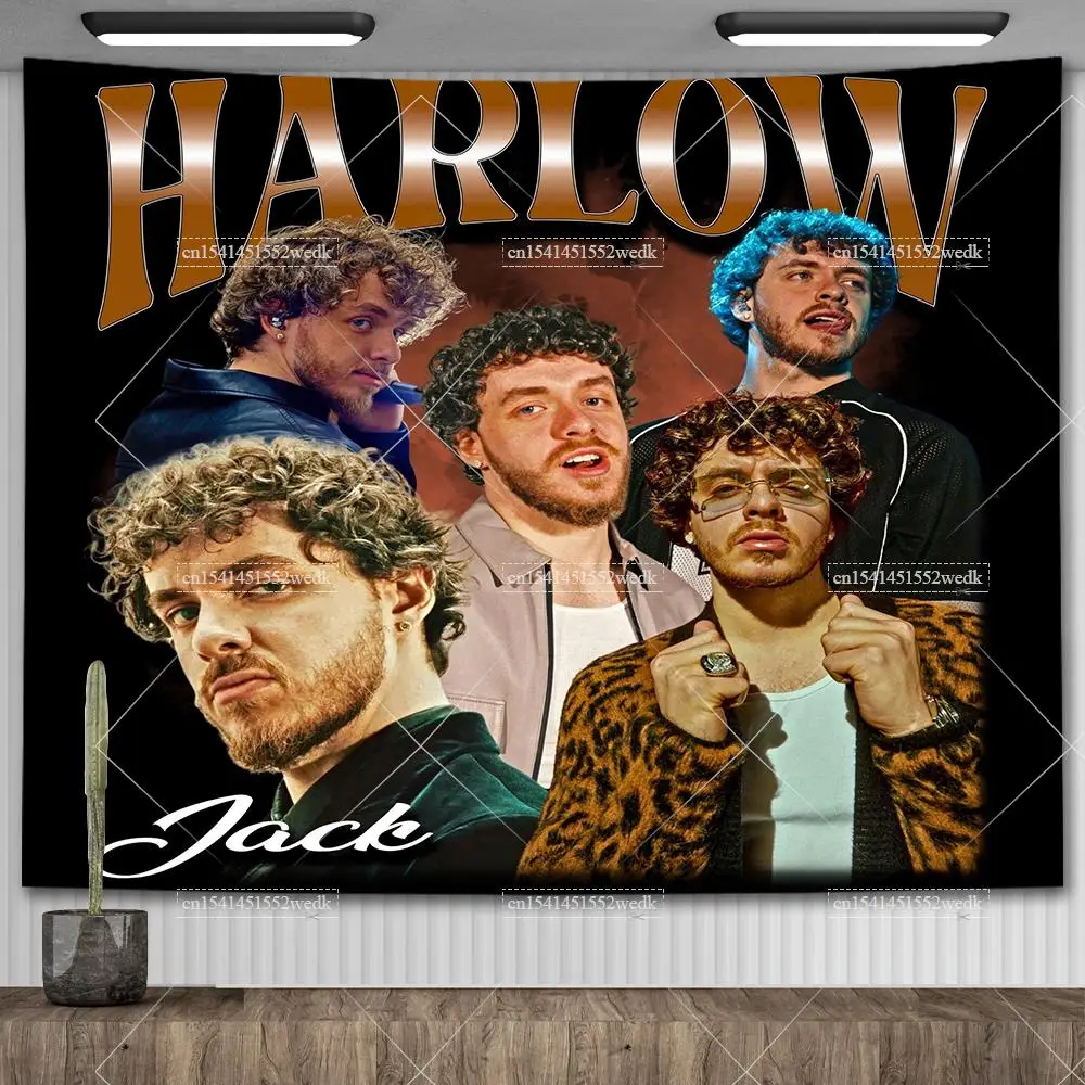 Jack Harlow гобелен хиппи альбом Обложка плакат Настенный декор поп певец гобелены