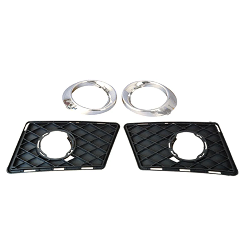 Левый Правый передний бампер автомобиля, противотуманная фара, решетка радиатора для Mercedes Benz X204 GLK 350 2010 2011 2012 2048853823 2048853723