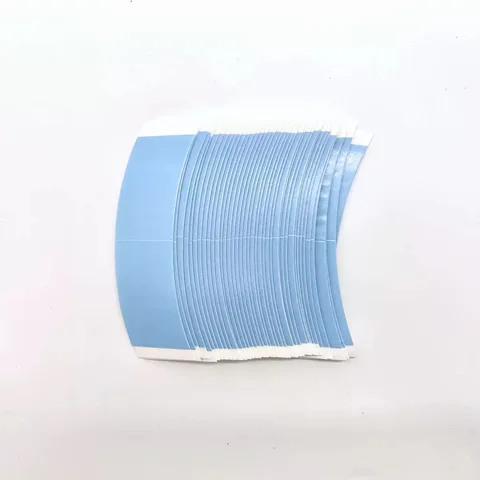 6шт дуговая двусторонняя лента прозрачные клейкие полоски для волос для париков фронта шнурка