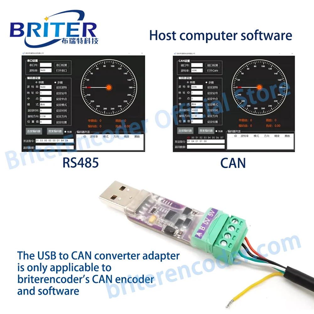 Промышленный адаптер преобразователя USB в RS485 Модуль платы разъема Modbus RTU с
