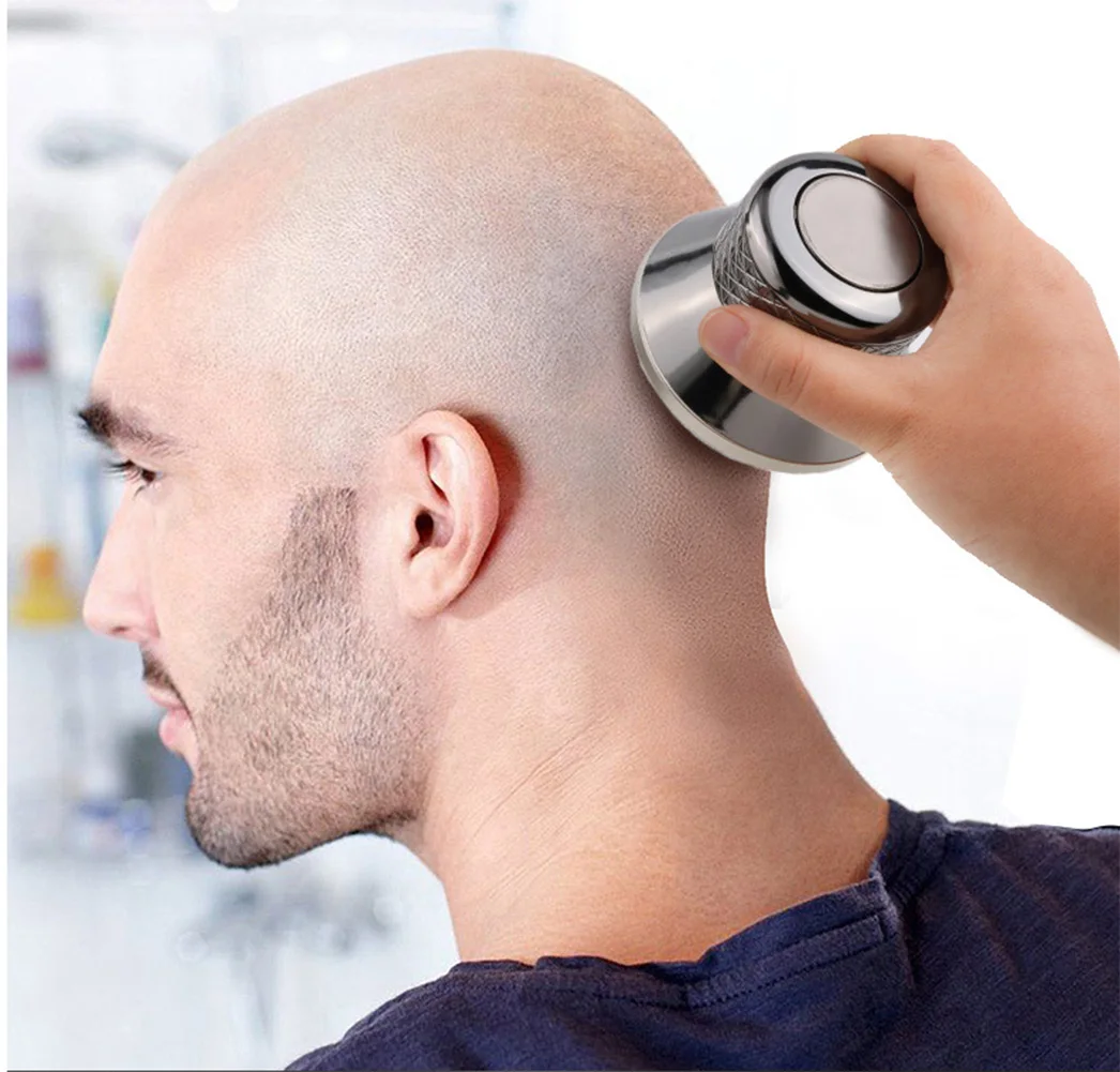 Usb Rechargeable Waterproof Bald Head Beard Trimmer Men's Razors Hair Clipper Kits Safety Razor