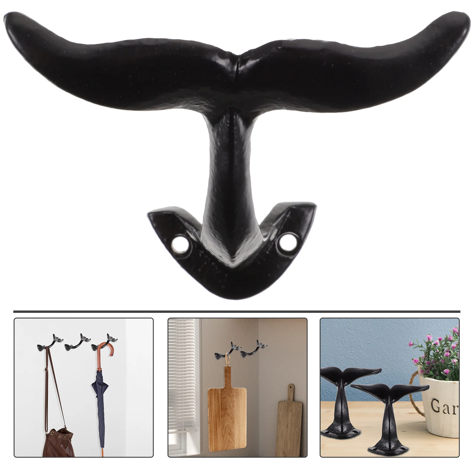 

Hook Hooks Clothes Key Hanging Wall Towel Exquisite Iron Vintage Decorative Coat