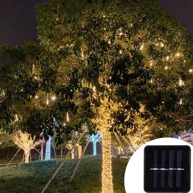 

Solar Led Tree Small Colored Lights Flashing Lights String Lights Home Decoration Courtyard Balcony Garden Outdoor Waterproof.