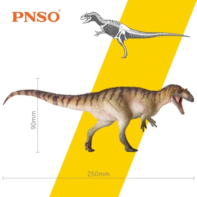 PNSO Allosaurus Dinosaurs Toy Prehistoric Animal Model Dino Classic Toys for Boy Children