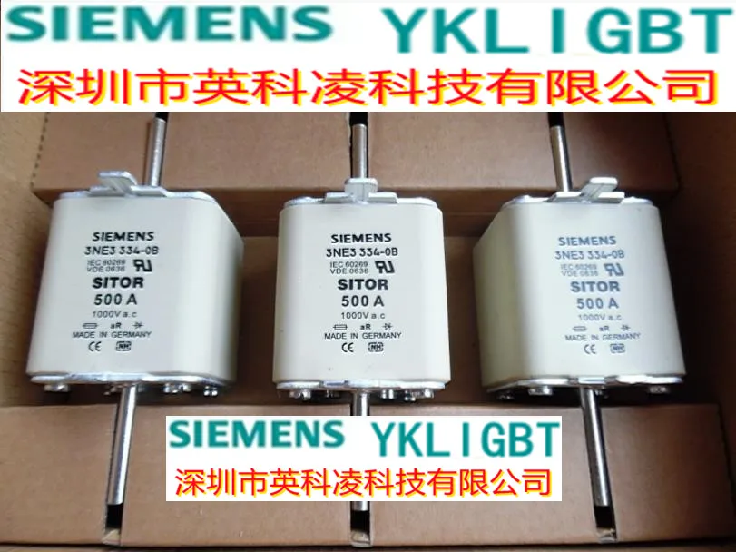 

Siemens New Fuses 3NE3334-0B 3NE3 334-0B 500A 1000V aR
