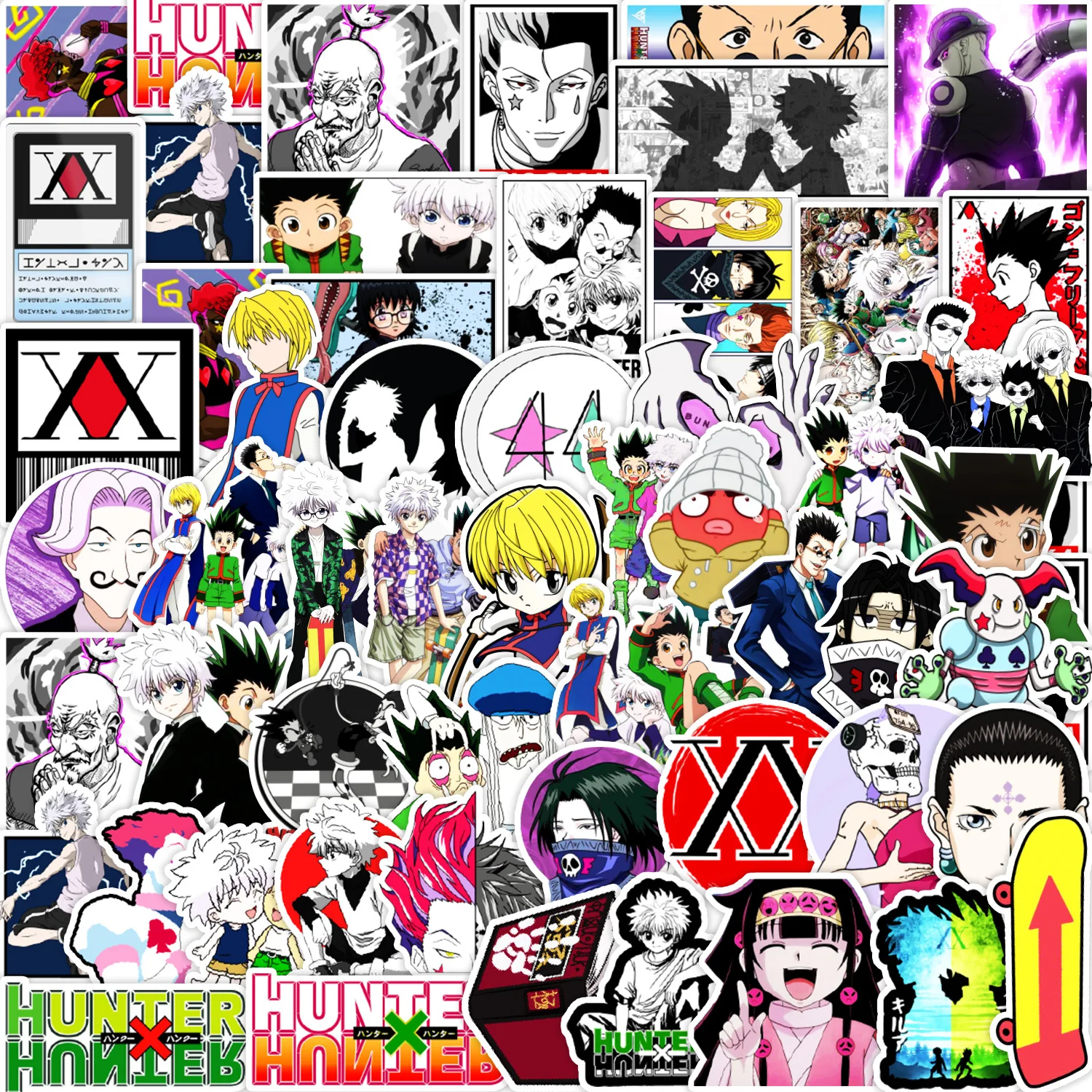 

10/50Pcs Two-dimensional HUNTER×HUNTER Series GON·FREECSS Graffiti Stickers for Desktop Bedroom Room Decoration Stickers
