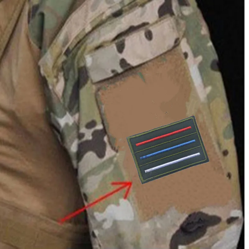 Нашивка с национальным флагом тактические нашивки вышивкой крючком военная