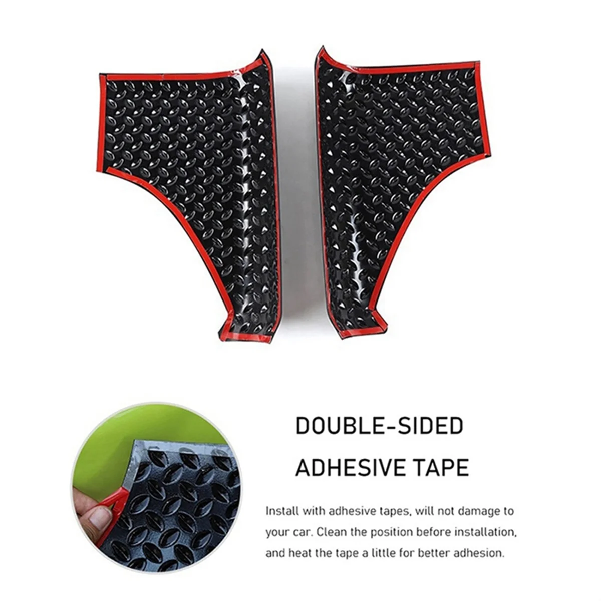 4 шт./компл. переднее и заднее крыло угловая обертка защитная крышка для Suzuki Jimny JB64