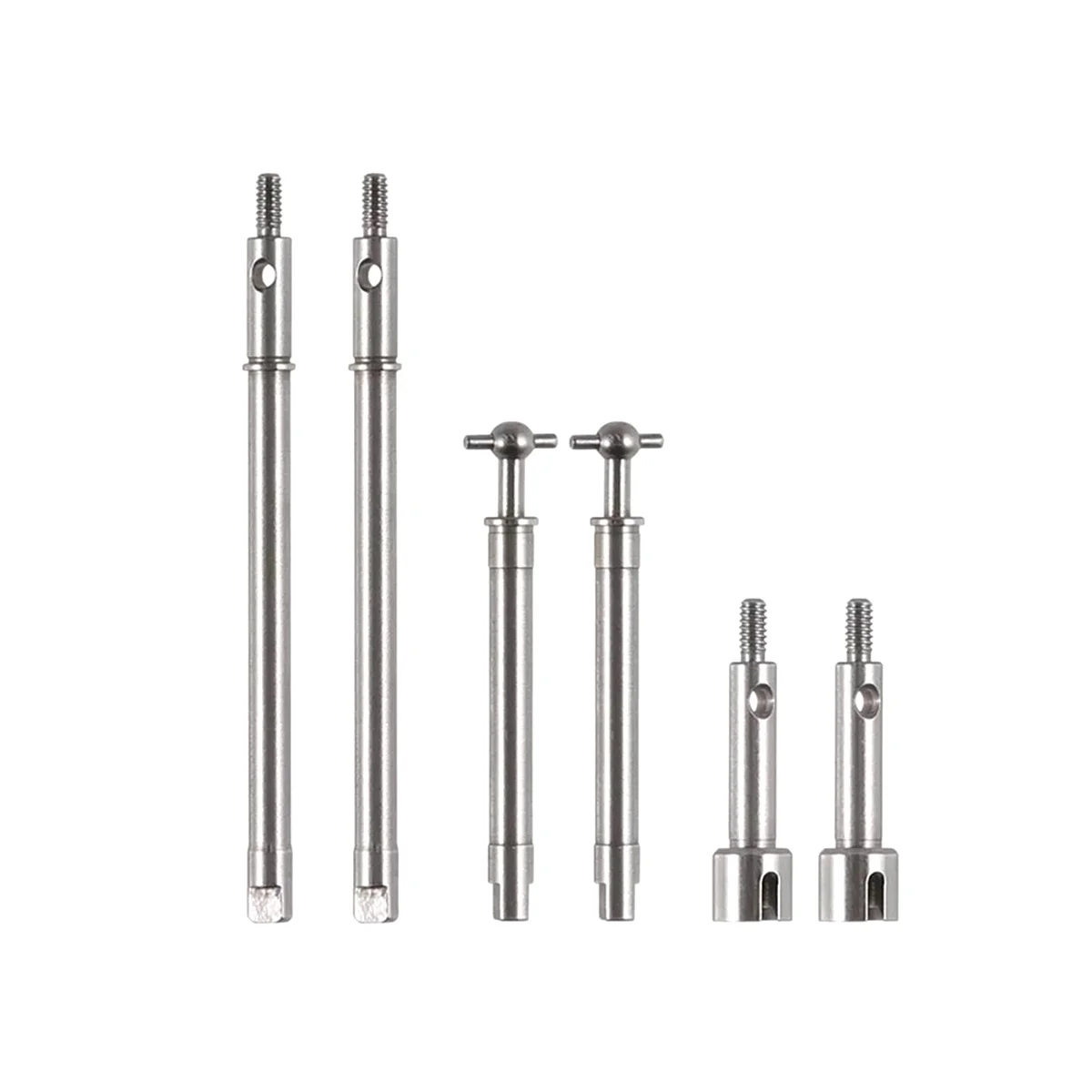 

Передний и задний вал коробки передач CVD Dog Bone Cup Axle, задний вал коробки передач для Axial Scx24 90081