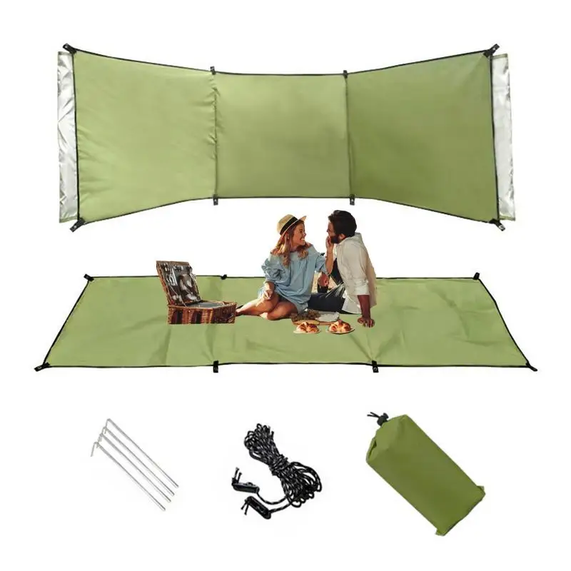 

Beach Wind Blocker Anti Wind Camping Privacy Screen Easy To Assemble Anti Wind Privacy Screen Camping Windbreak For Grass Rock