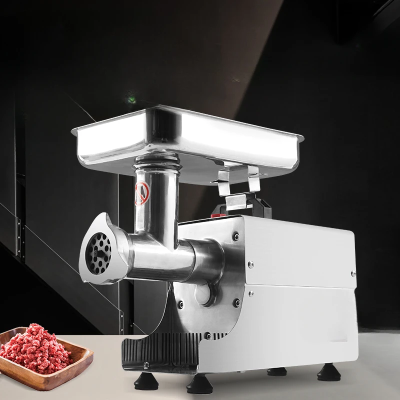 

Meat grinder household stainless steel meat grinder small electric wringer meat beater commercial meat beater.