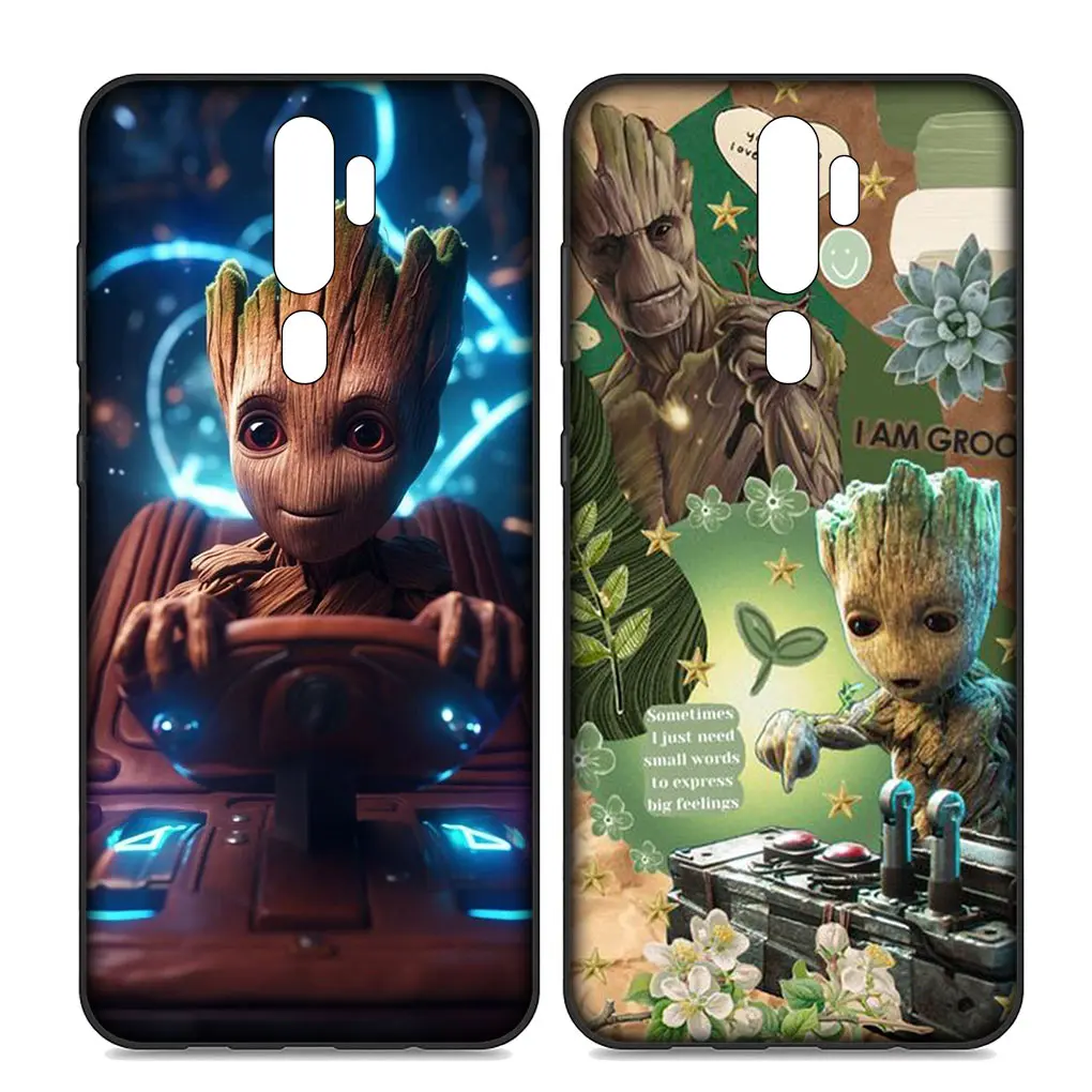 Guardians of the Galaxy Baby Groots Phone Cover Case for Huawei Y7A Y6P Y5P Y6 Y7 Y9 Prime 2018 2019 Y8P Y9A Y8S Y9S P Smart