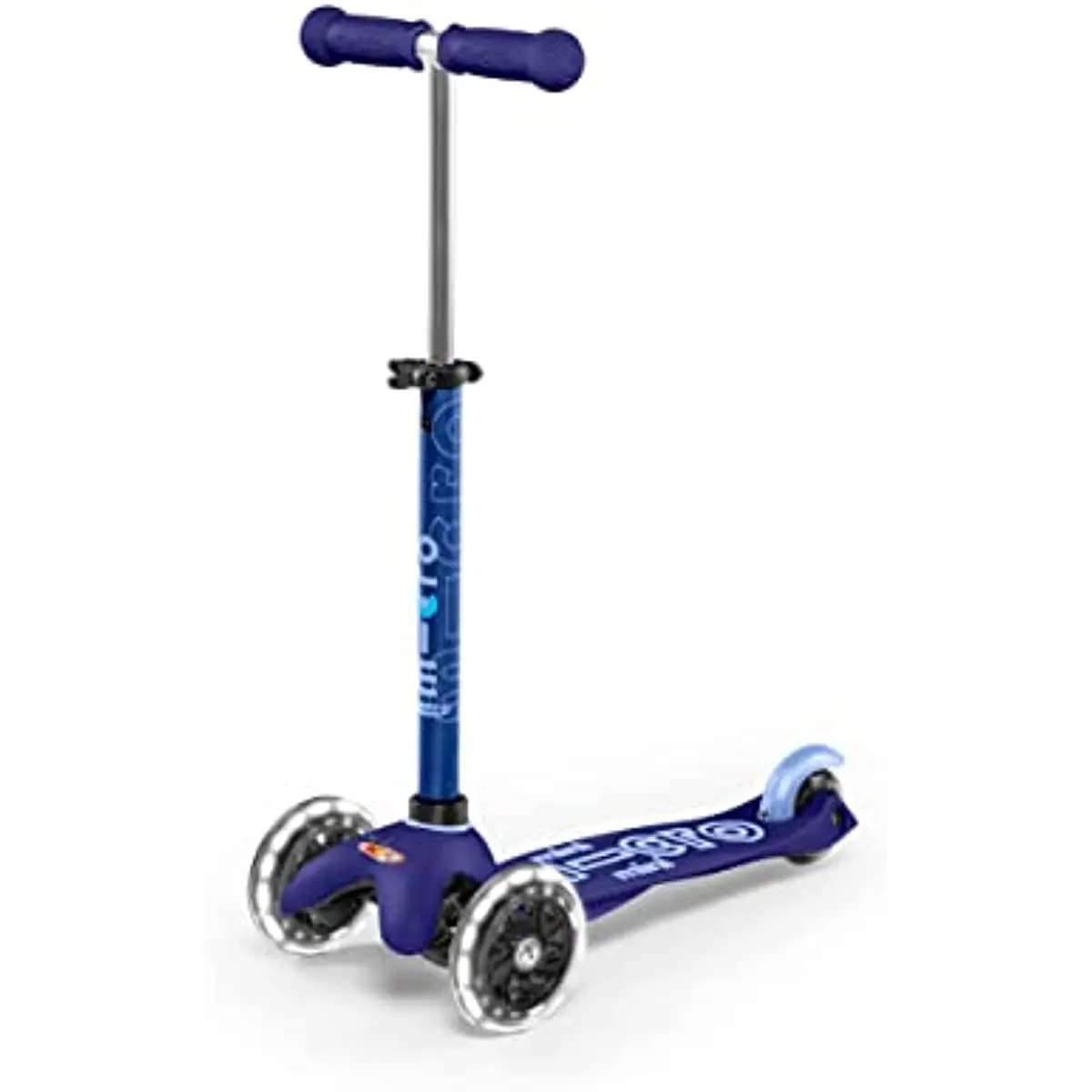 

Micro Kickboard - Mini Deluxe LED Light-up 3-Wheeled Kick Scooter, Lean-to-Steer,Swiss-Designed, for Preschool Kids Ages 2-5