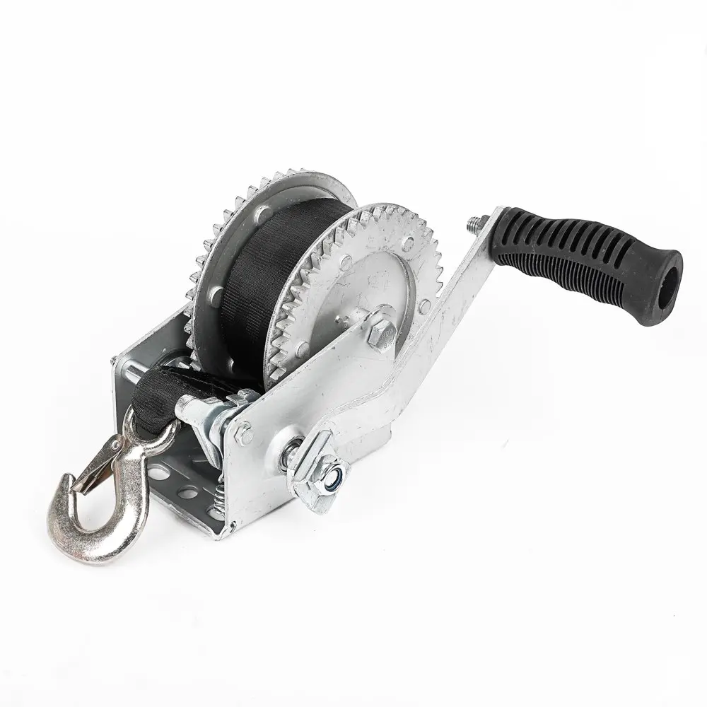 

2000 lb Carbon Steel Trailer Winch with Strap, BT6178