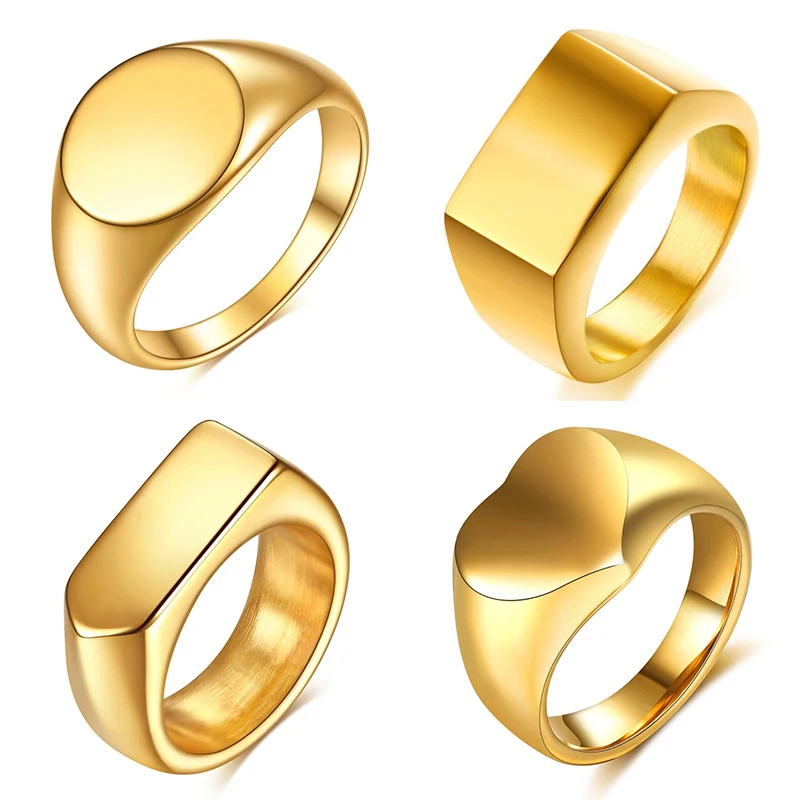 

Korean Version of Ins Net Red Personality Simple Fashion Glossy Diamond Titanium Steel Bare Body Ring Gold Silver Black Ring