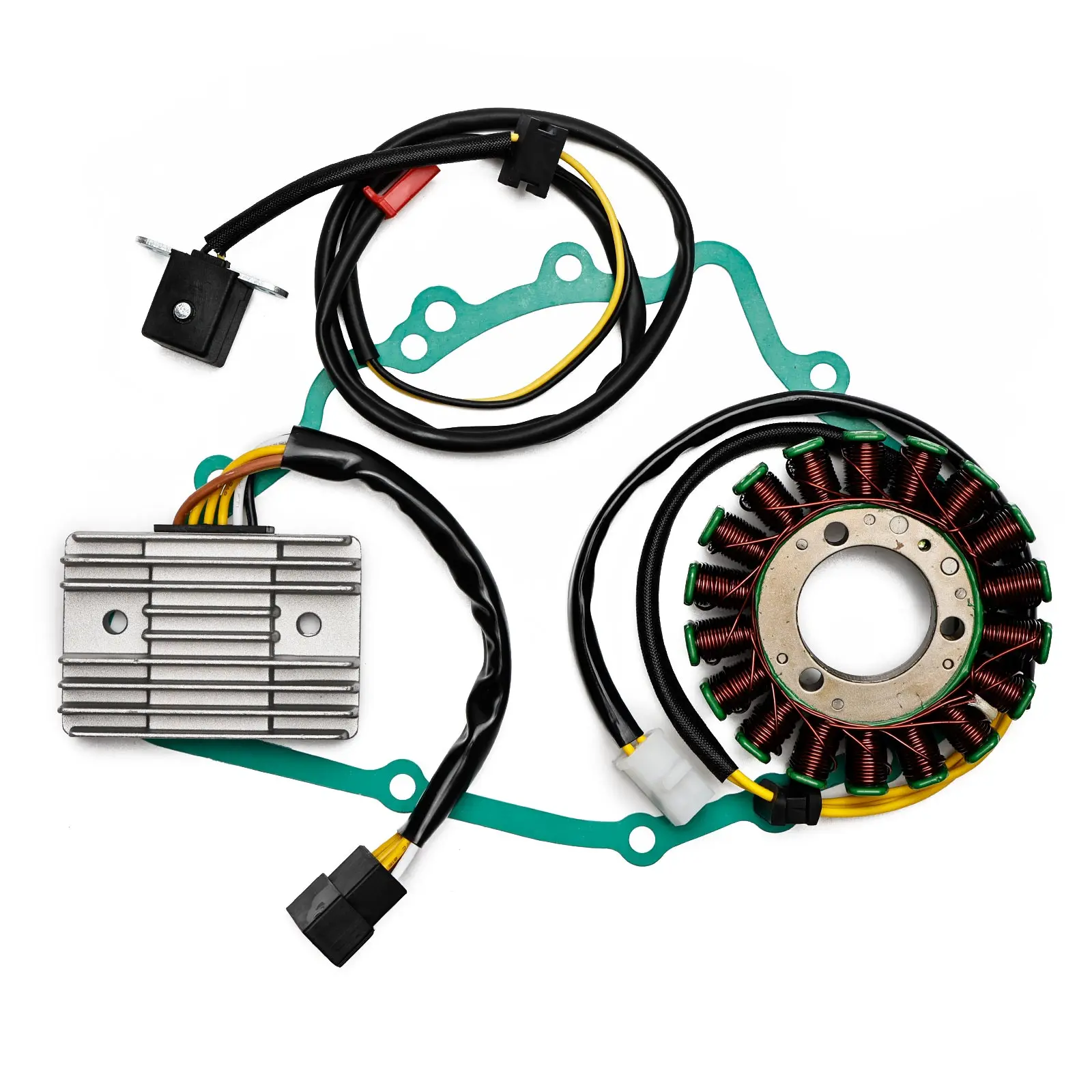 

Topteng регулятор состояния генератора выпрямительная прокладка для KAWASAKI ER5 ER 500 ER-5 97-05 аксессуары для мотоциклов