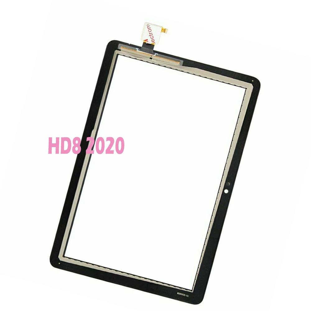 Протестировано 8 0-дюймовый сенсорный экран для Amazon Fire HD8 HD 2020 10-го поколения K72LL4