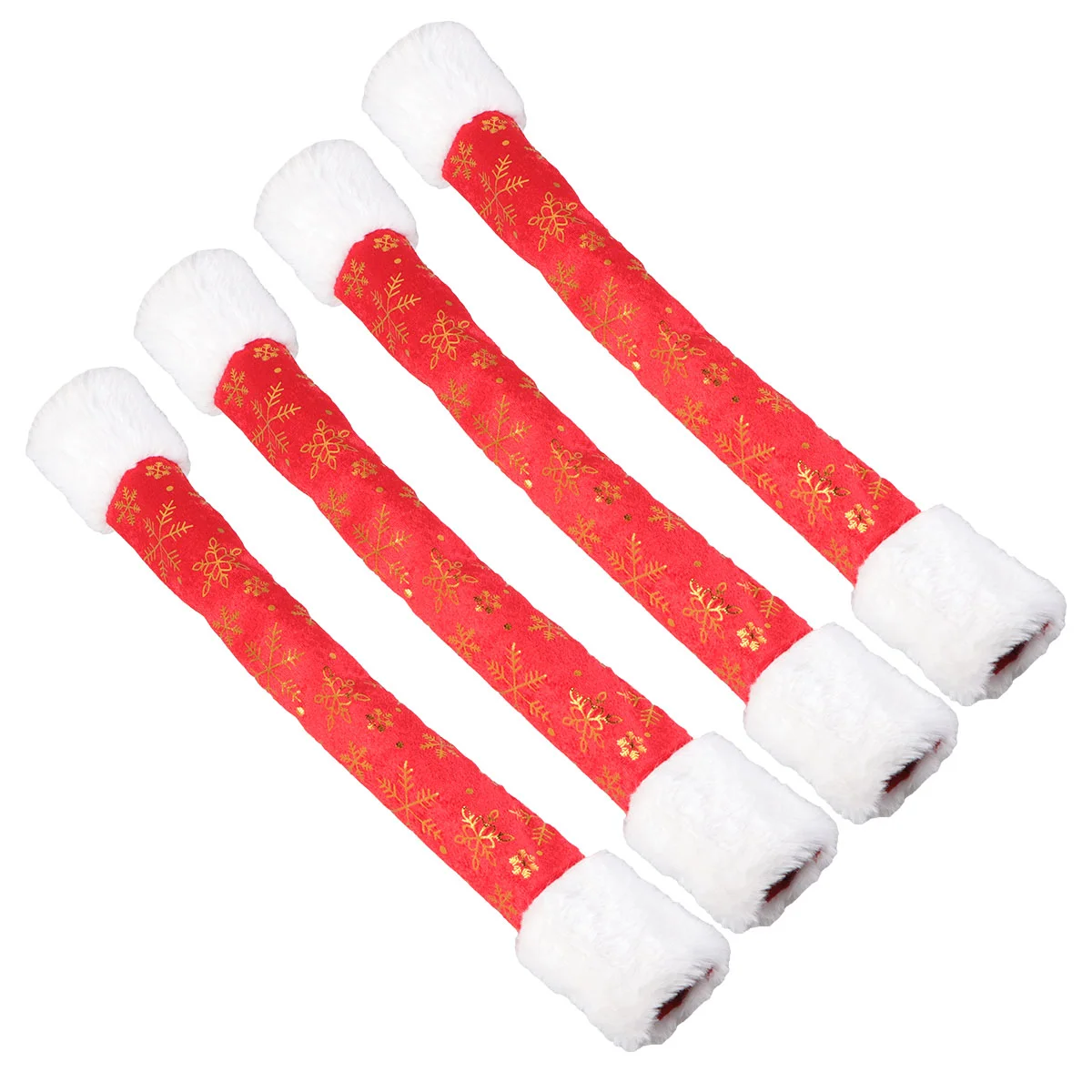 

4pcs Door Handle Cover Microwave Oven Door Protector for Christmas
