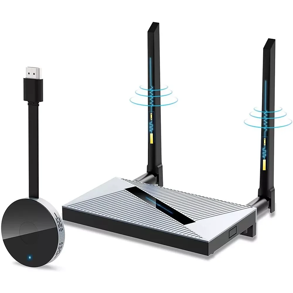 

Монитор аудио видео 4K UHD для потоковой передачи 2,4/Стандартный комплект удлинителя беспроводной HDMI передатчик приемник адаптер дисплей клю...