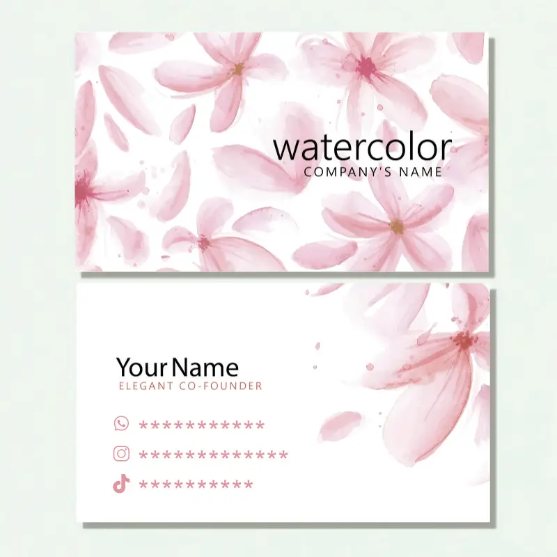 Фото Custom Business Cards Thank You Cards Full Color Double-sided Printing Packaging Personalized Logo Wedding Invitations Postcards №2