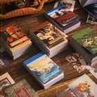 50 листов, эстетические Стикеры, набор винтажных стикеров s IG, стильные Стикеры, декоративные журналы, скрапбукинг, художественные проекты, канцелярские принадлежности