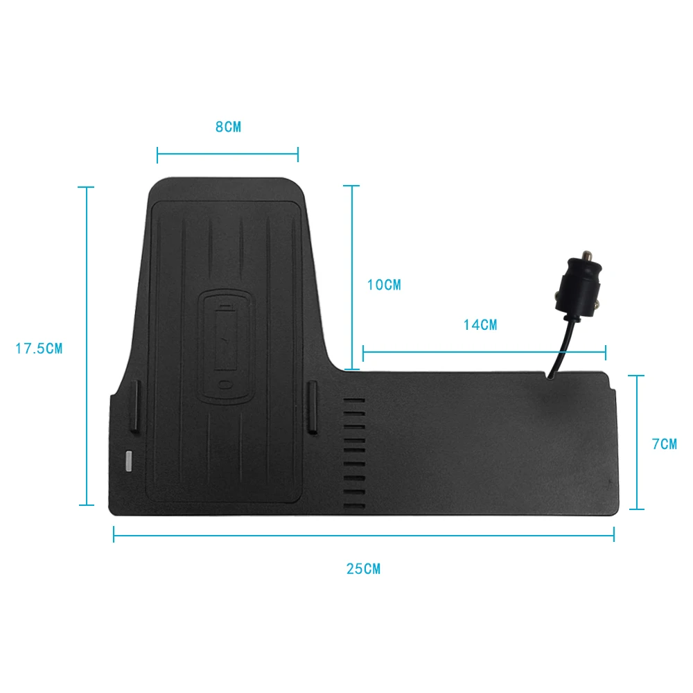 Автомобильный держатель для телефона toyota highlander 2020 2021 быстрая зарядка