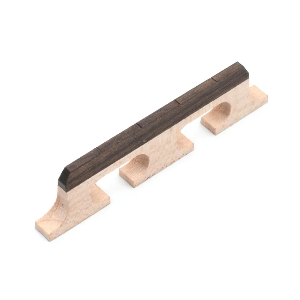 

1pc Banjo Bridge Maple And Ebony 3 Footed Banjo Bridges For 4 5 6 String Musical Instrument Replacement Accessories Parts