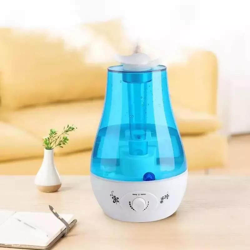 

Ultrasonic Air Humidifier Diffuser Double Sprayers LED Light For Home Office Room Decor Mist Maker Air Humidifier Fog Diffuse