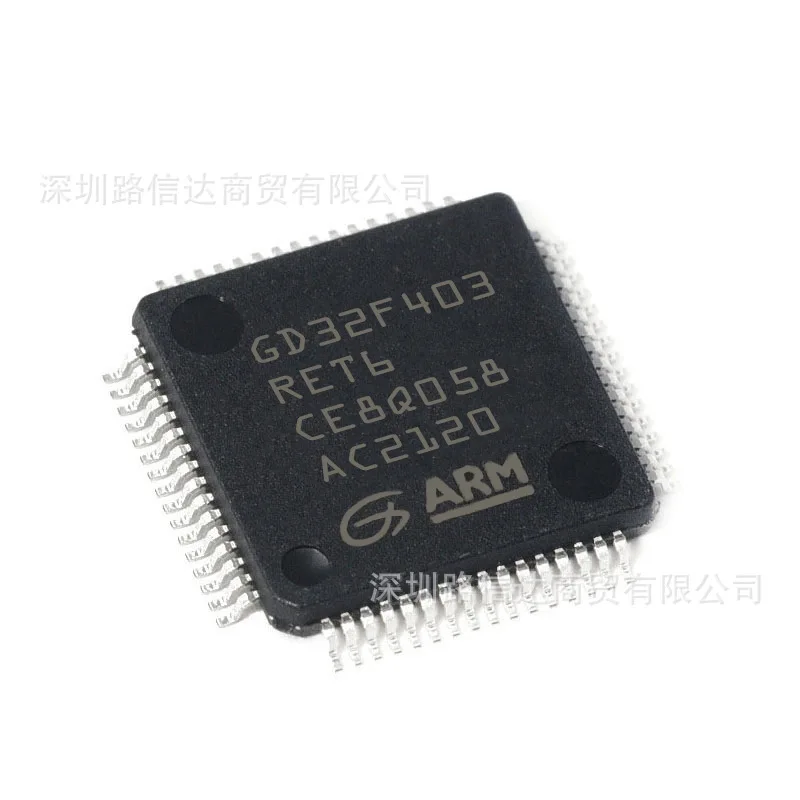 

100% New Original GD32F403RET6 Single Chip MCU ARM32-bit Microcontroller IC Chip LQFP-64 New Original