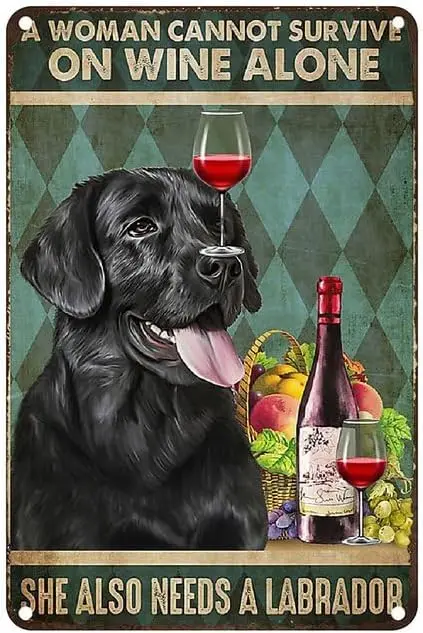 Estiyond винтажная металлическая жестяная вывеска Женщина не может выжить в одном