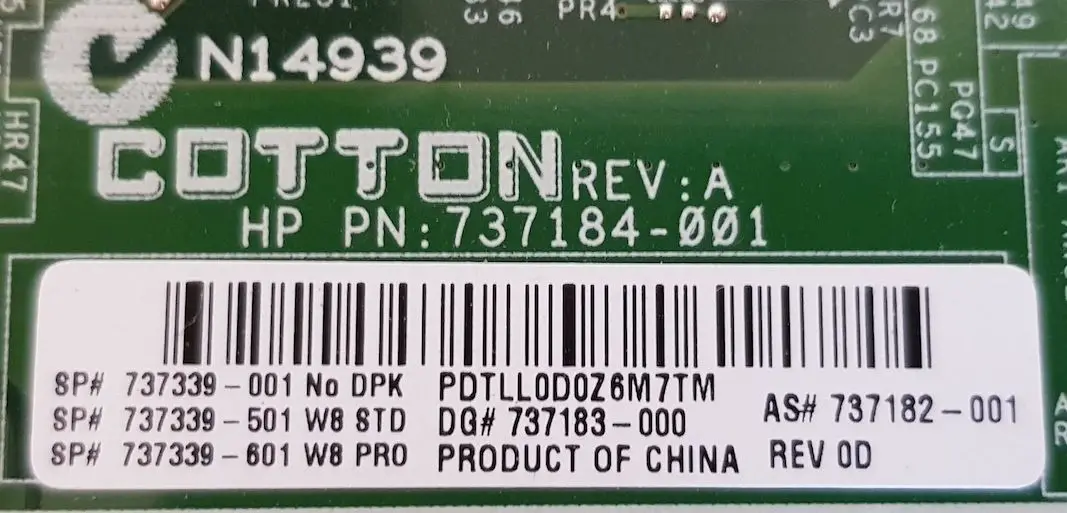 Для HP 400 G1 PRO Материнская плата AIO DDR3 737339-001 737182-001 737339-501 737339-601 100% рабочий - купить по