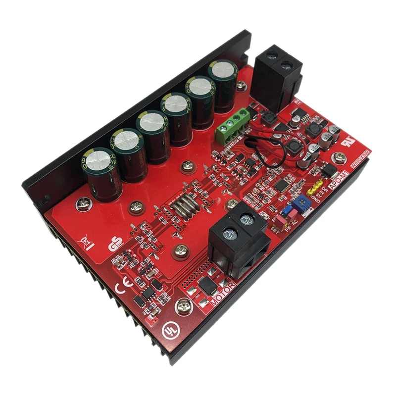 

Best Motor Controller APO-M1 Multifunctional DC Brushed Motor PWM Controller 2400W 24V To 48V Current Limit50a ESC Governor