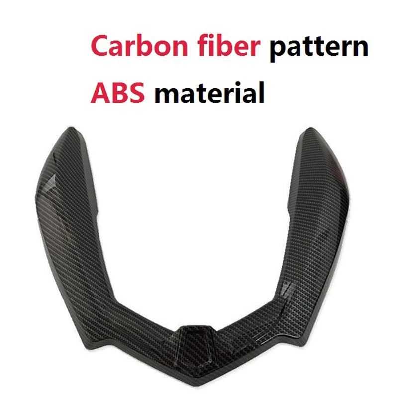 Крышка заднего фонаря мотоцикла из углеродного волокна Накладка багажной полки