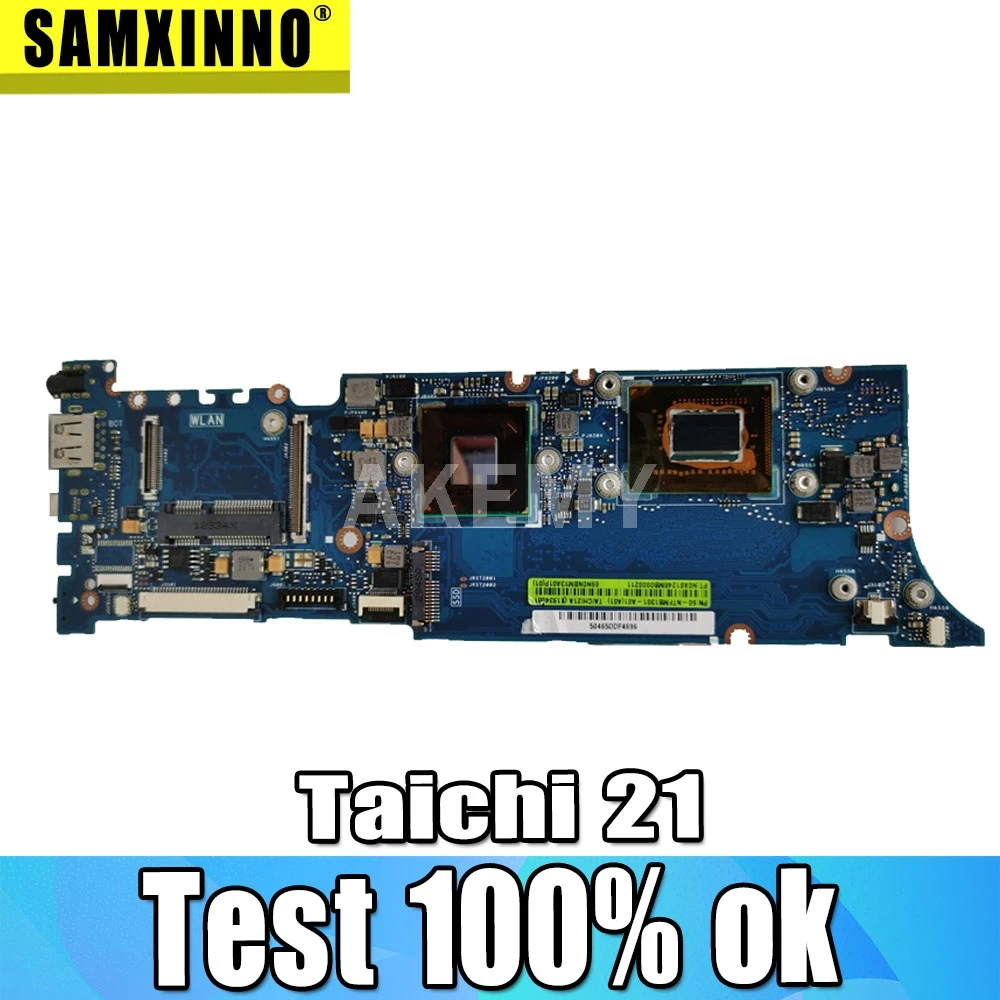 

Материнская плата для ноутбука Asus Taichi 21 с процессором i7-3517u, 90R-NTFMB1500Y 60-NTFMB1501