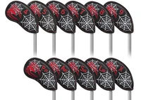 golf iron cover pu club protection head cover 11 set of club cap cover cross border new 4 9 paslx