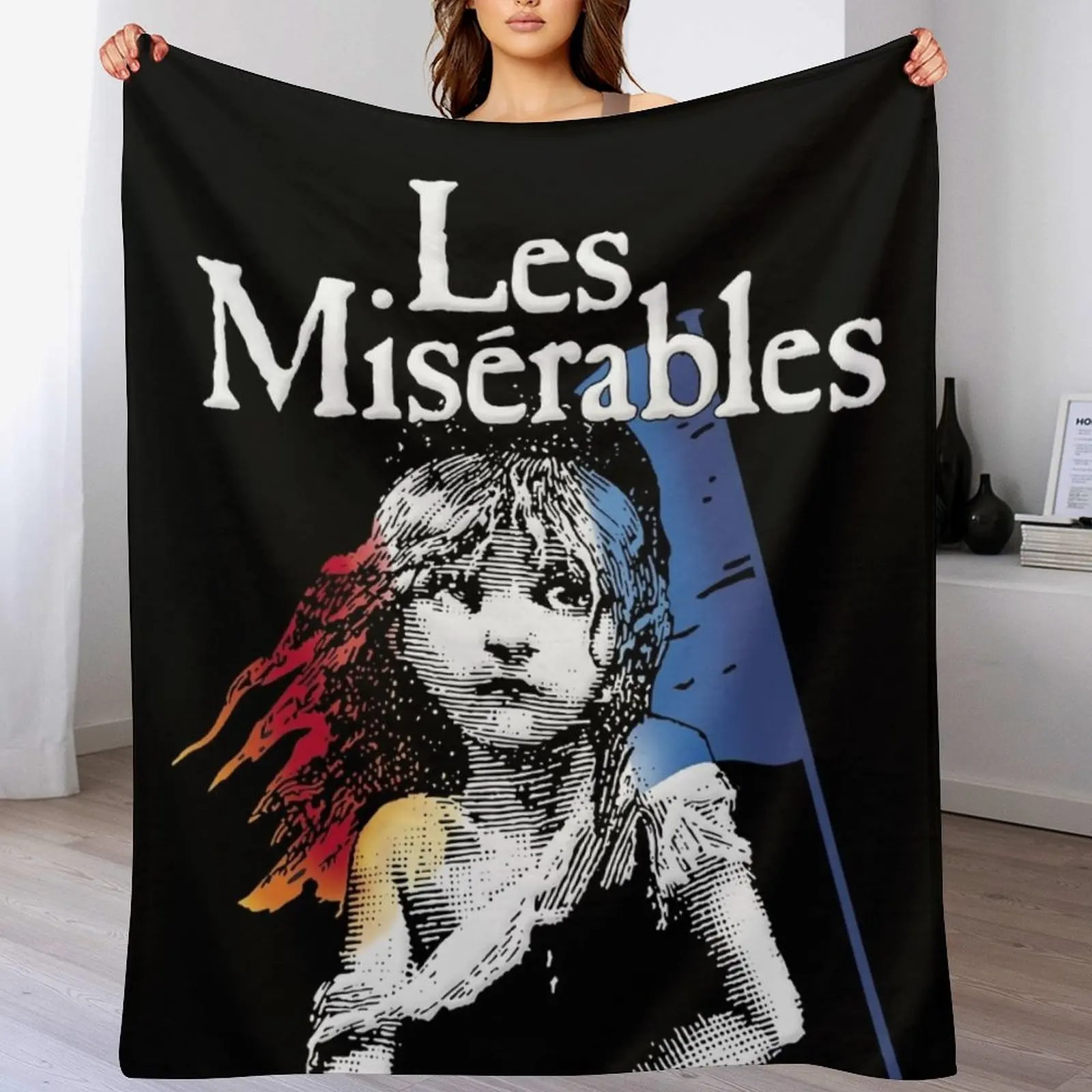 Les Miserables - Misérables Плед для дивана Тонкие одеяла в стиле аниме