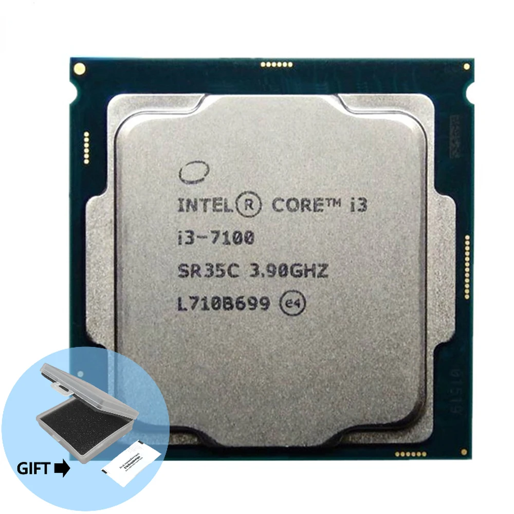 

Intel Core i3-7100 i3 7100 3.9 GHz Dual-Core Quad-Thread CPU Processor 3M 51W LGA 1151